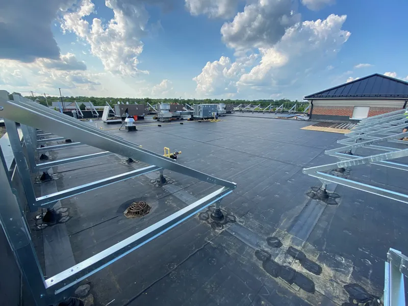 commercial flat roof installation services
