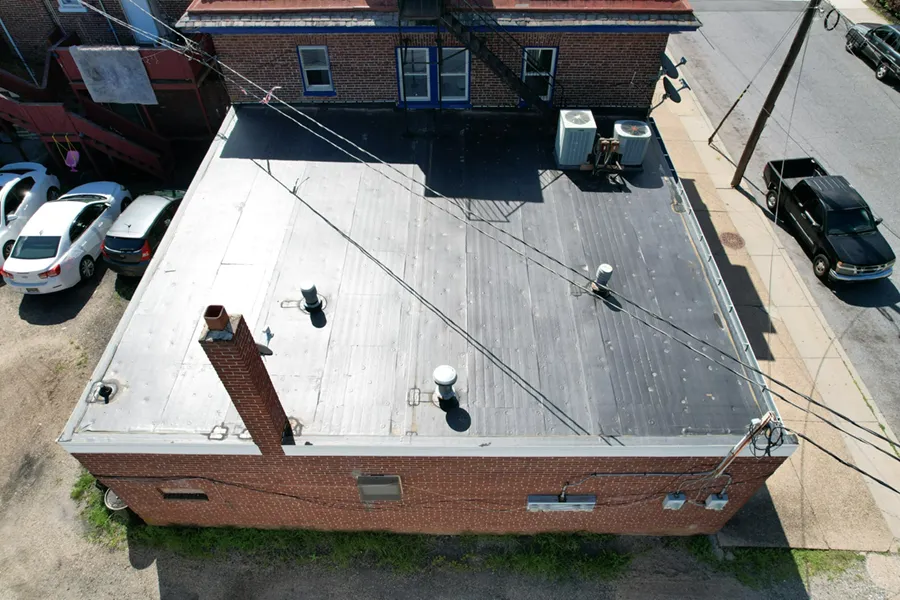 residential flat roof installation