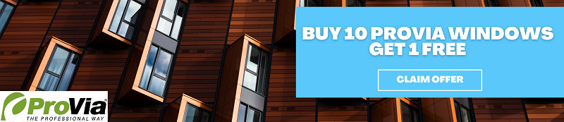 buy 10, get 1 free ProVia windows promotion