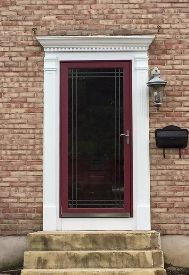 new decorative front door